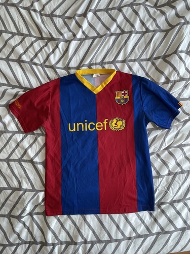 Vintage Lionel Messi Barcelona Jersey Mens Size S - photo 3