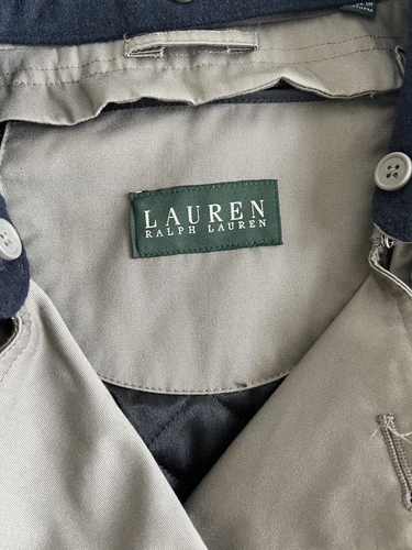 Ralph Lauren Mens Trench Coat Sz 38R Brand New Authentic - photo 3