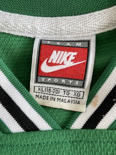 Vintage Nike Boston Celtics Shooting Shirt Kids XL - photo 5
