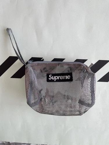 Supreme Mesh Small Bag Blue Chocolate Chip Camo 100% Authentic