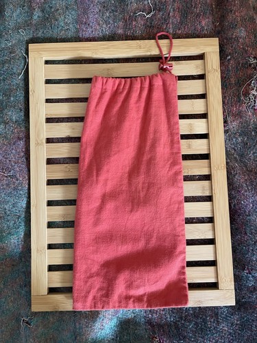 Supreme X Frette Red Drawstring Bag - photo 2