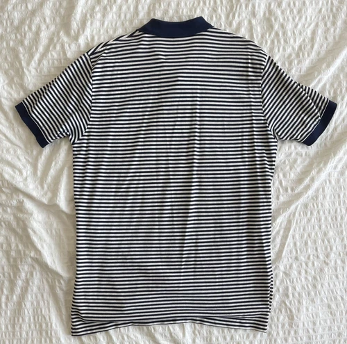 Polo By Ralph Lauren Striped Polo Sz L 100 % Authentic - photo 3