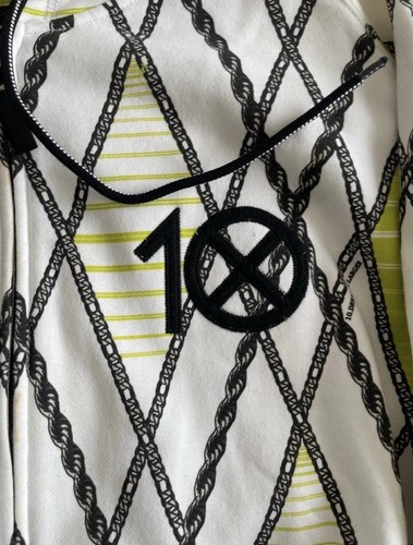 10 Deep Chain Gang Hoodie Sz L 100% Authentic Vintage - photo 2