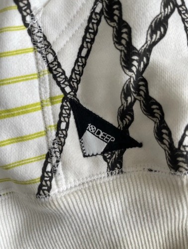 10 Deep Chain Gang Hoodie Sz L 100% Authentic Vintage - photo 5
