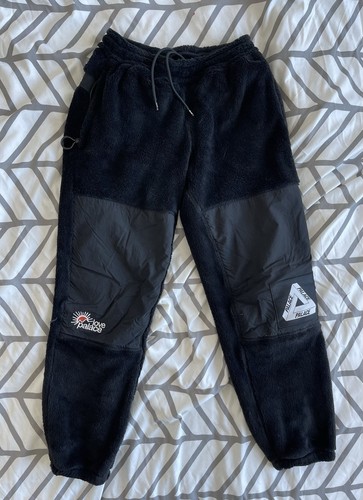 Palace Fleece Pants Black Sz M 100 % Authentic