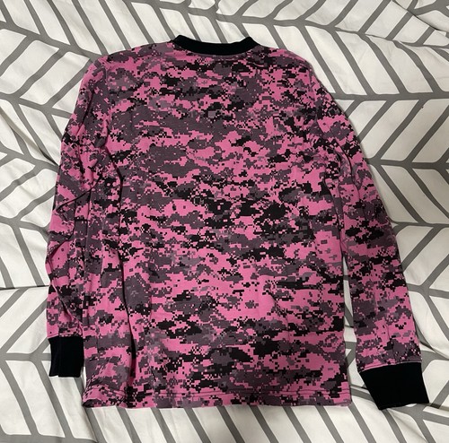 Supreme Digital Camo Pocket Long Sleeve Pink Sz M - photo 2