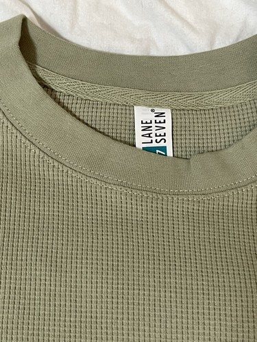 Lane Seven Heavy Thermal Long Sleeve Green Sz M - photo 3