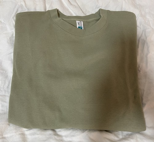 Lane Seven Heavy Thermal Long Sleeve Green Sz M - photo 4