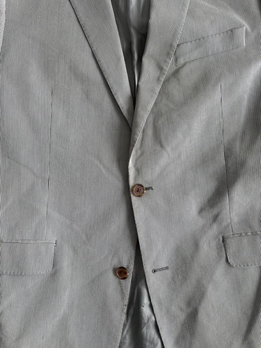 Ralph Lauren Striped Linen Blazer Sz 42R 100 % Authentic - photo 5