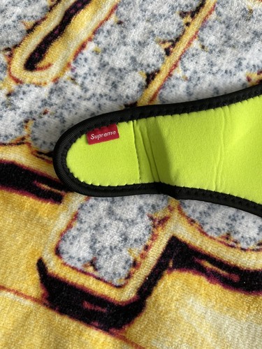 Supreme Arabic Face Mask Bright Yellow 100% Authentic - photo 3