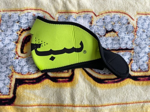 Supreme Arabic Face Mask Bright Yellow 100% Authentic - photo 5