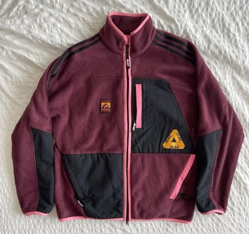Palace X Adidas Full Zip Fleece Sz M 100% Authentic
