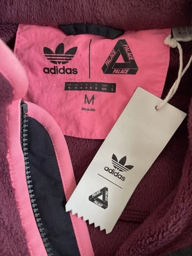 Palace X Adidas Full Zip Fleece Sz M 100% Authentic - photo 3