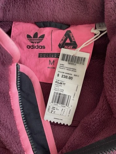 Palace X Adidas Full Zip Fleece Sz M 100% Authentic - photo 5