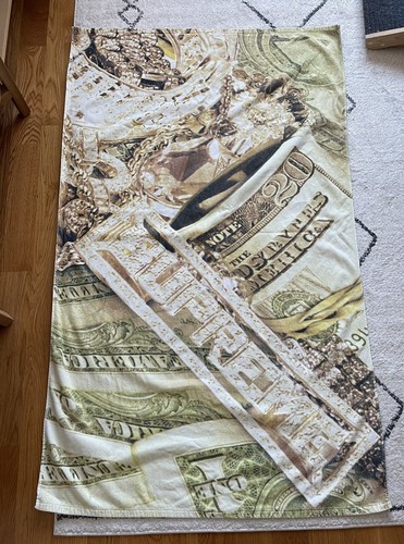 Supreme Bling Large Beach Towel Green 100 % Authentic