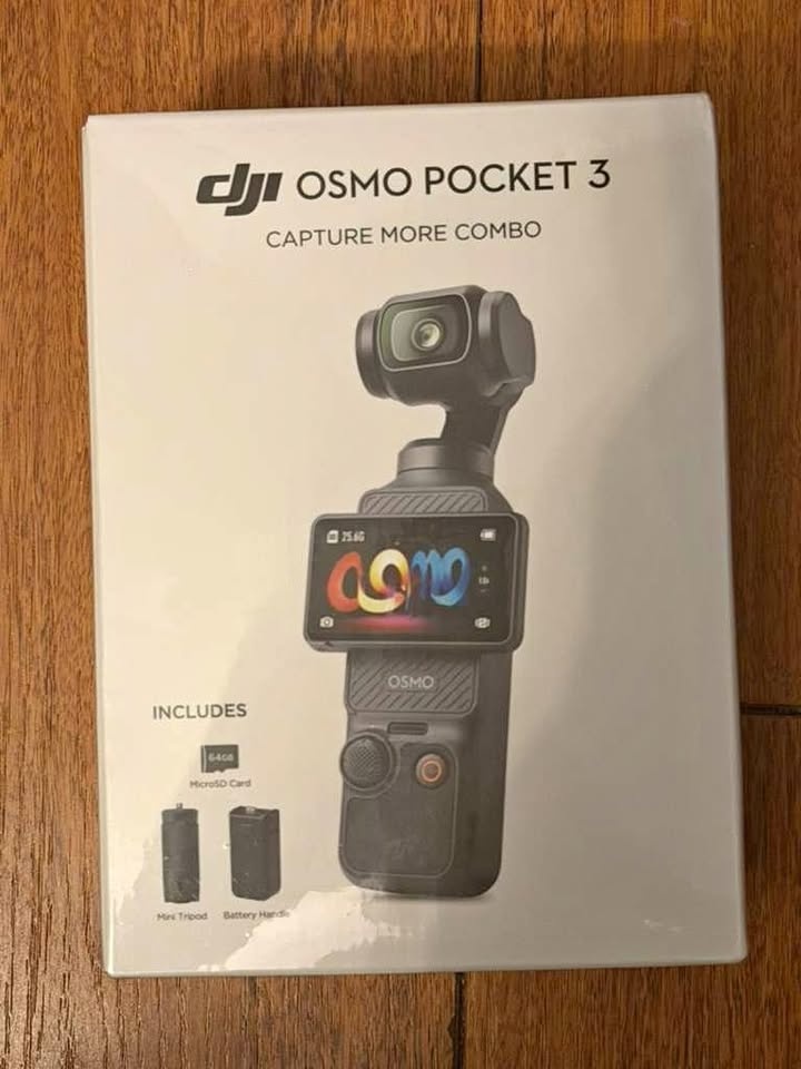 DJI Osmo Pocket 3 Capture More Camera Bundle