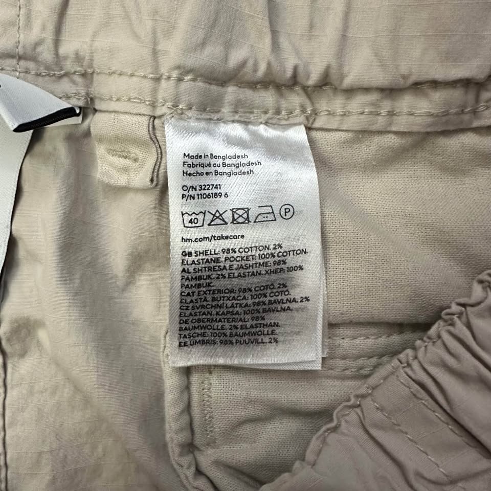 H&M Baggy Utility Cargo Pants - photo 3