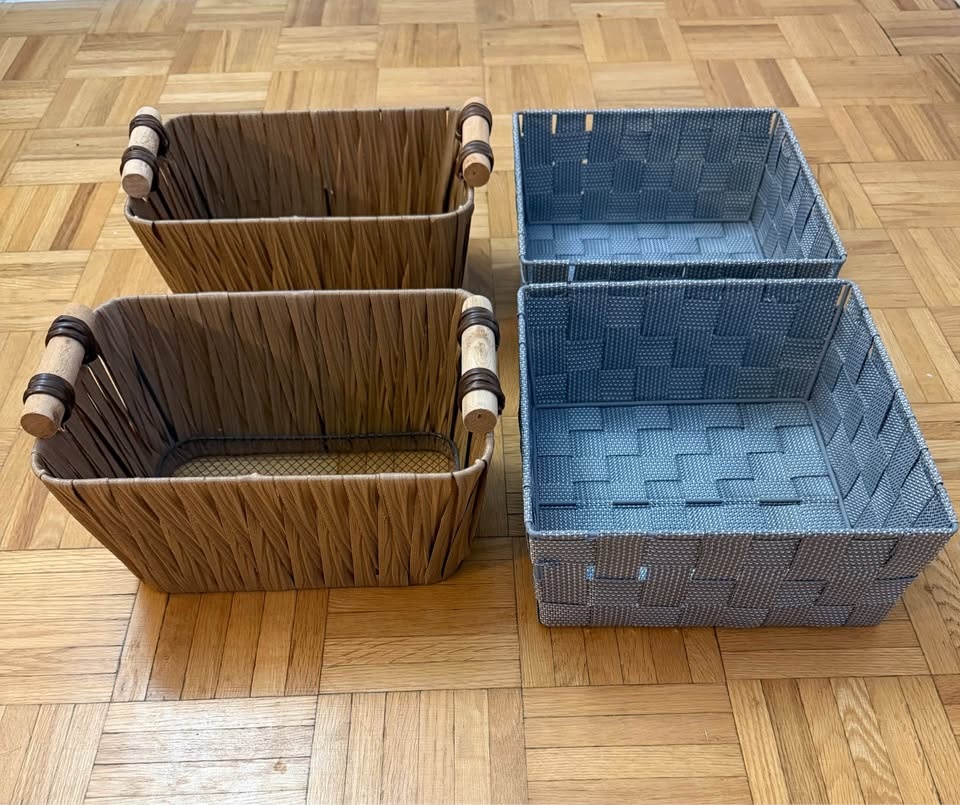 Closet organizers/decorative baskets - photo 2