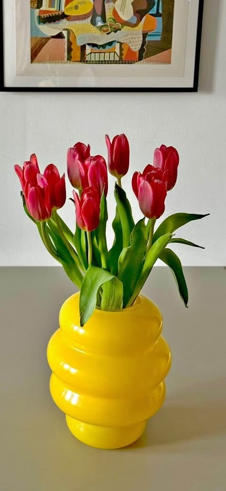 Ikea Modern Yellow Vase