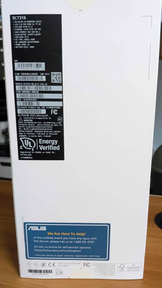ASUS ROG Xbox Ally Z1A 16GB RAM 512GB White - photo 2