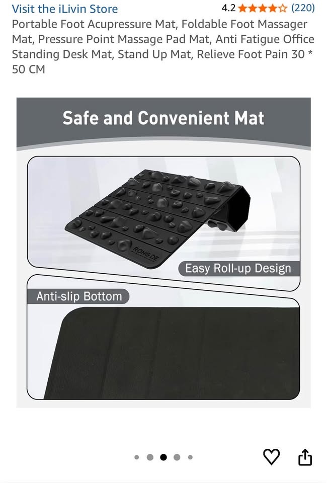 Brand new never used Foot Accupressure Mat (in box) - photo 2