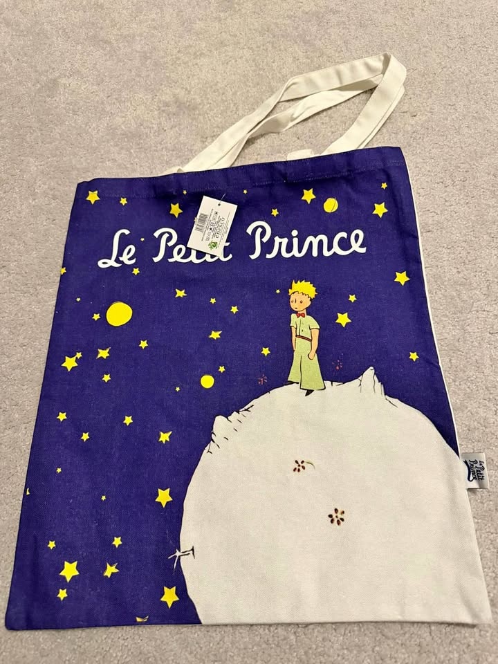 Official Le Petit Prince Canvas Tote Bag - Brand New