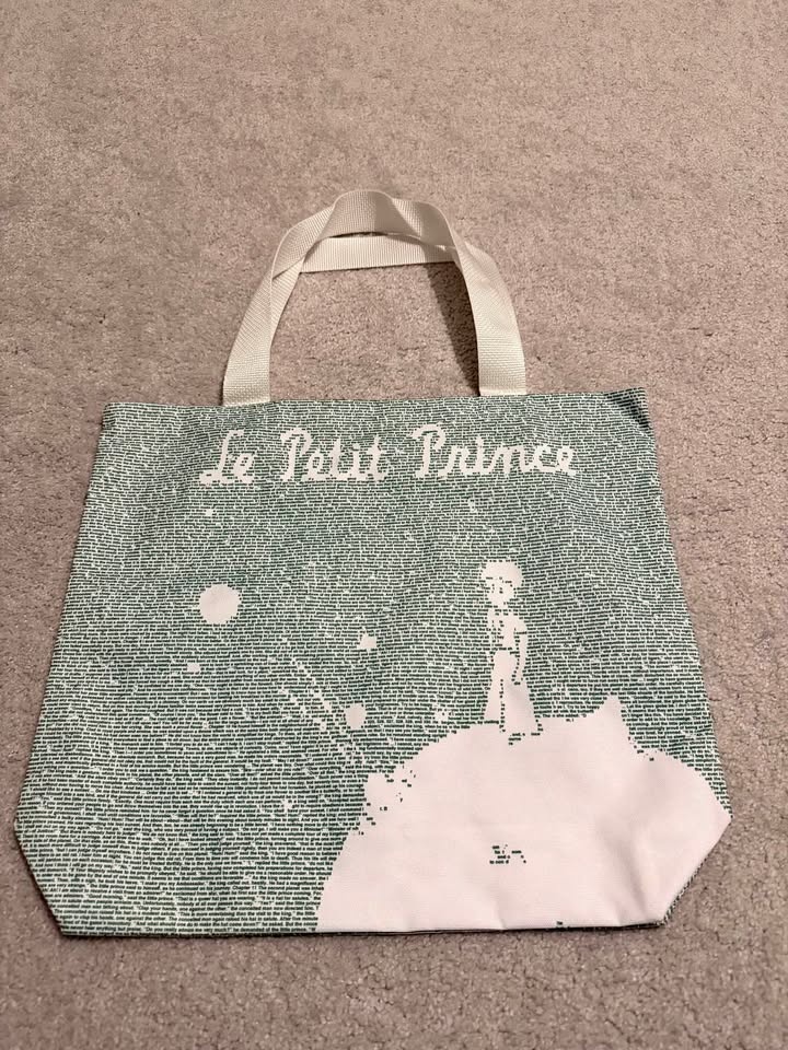 Official Le Petit Prince Canvas Tote Bag - Brand New