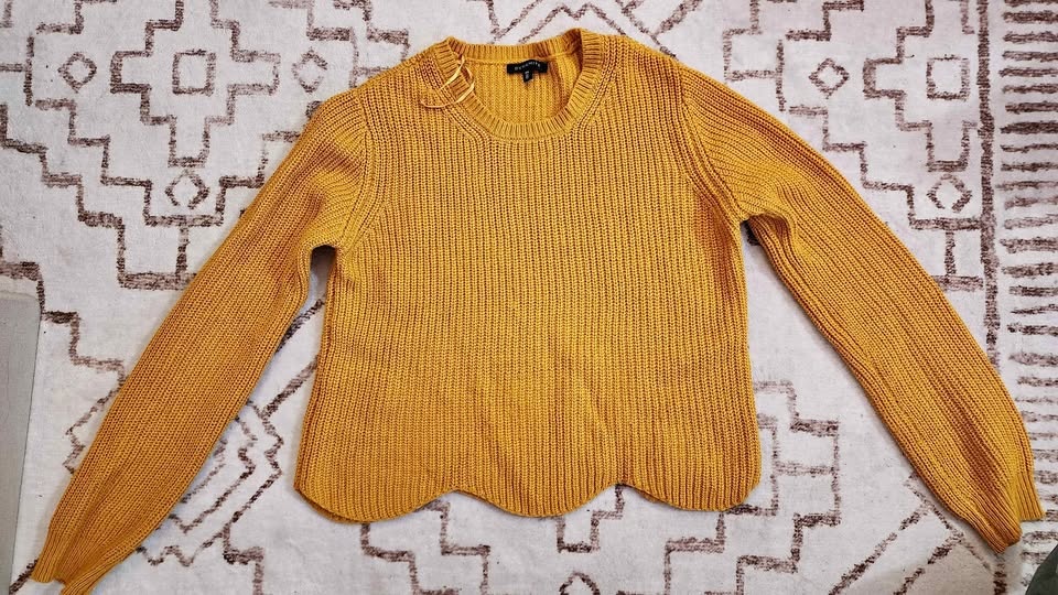 Dynamite Mustard Yellow Sweater