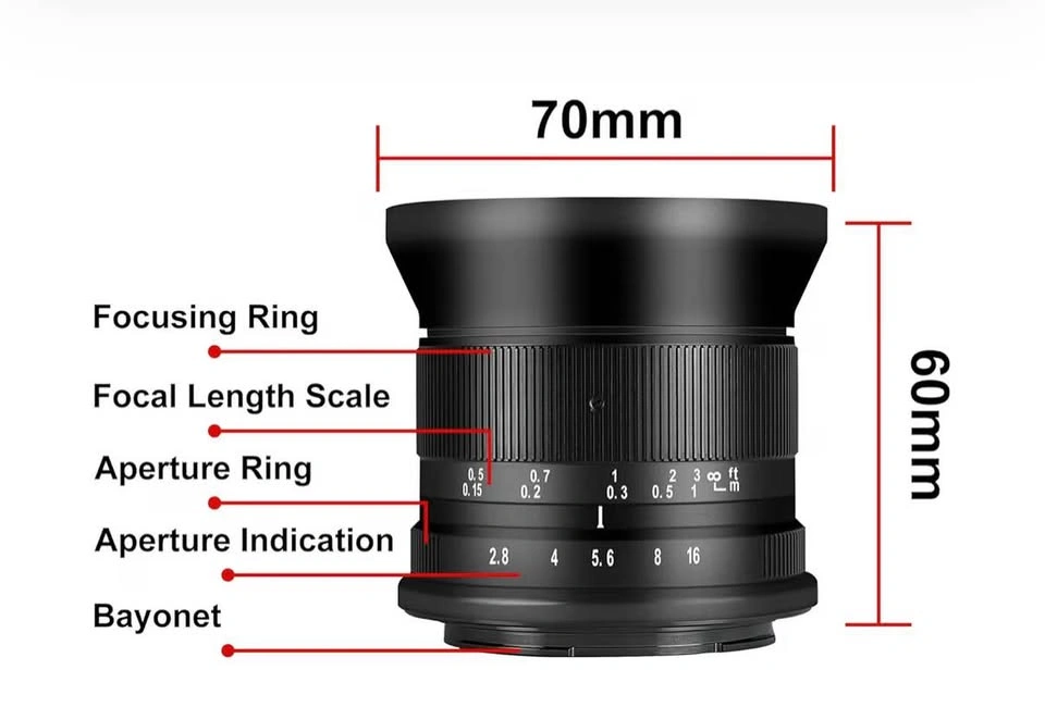 7artisans 12mm F2.8 Ultra Wide Angle APS-C Lens - photo 4