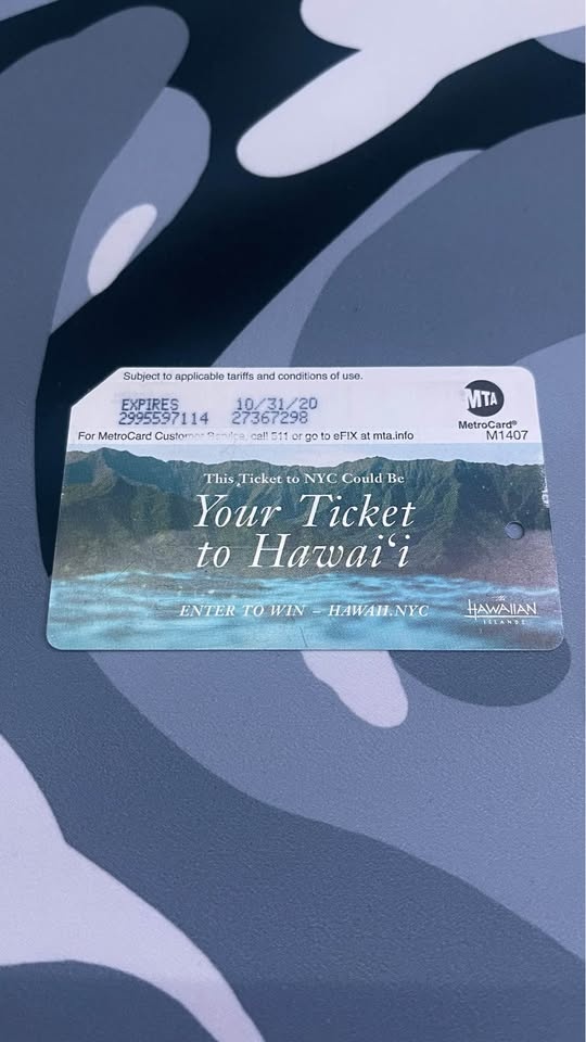 NYC MetroCard x Hawaii - photo 2