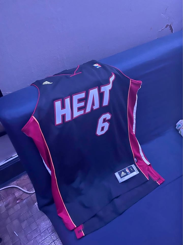 Adidas NBA Miami 6 Lebron James Jersey
