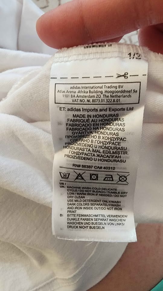 Adidas T-Shirts (2-pack) - Black & White - photo 5