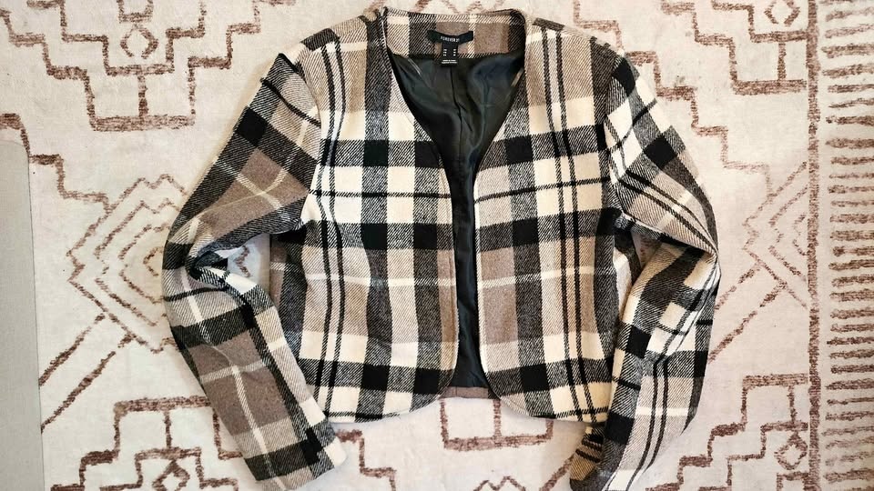 Forever 21 Plaid Jacket