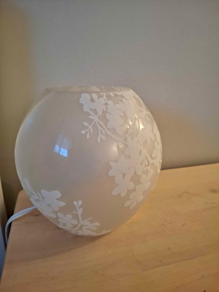 Ikea white nightstand lamp