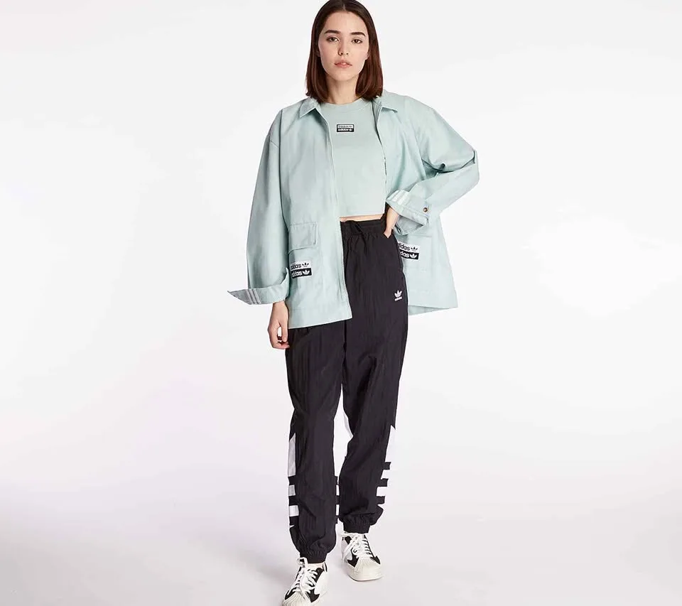 NEW Adidas Mint Green Women's Full Zip Jacket Size S image indicator(5)