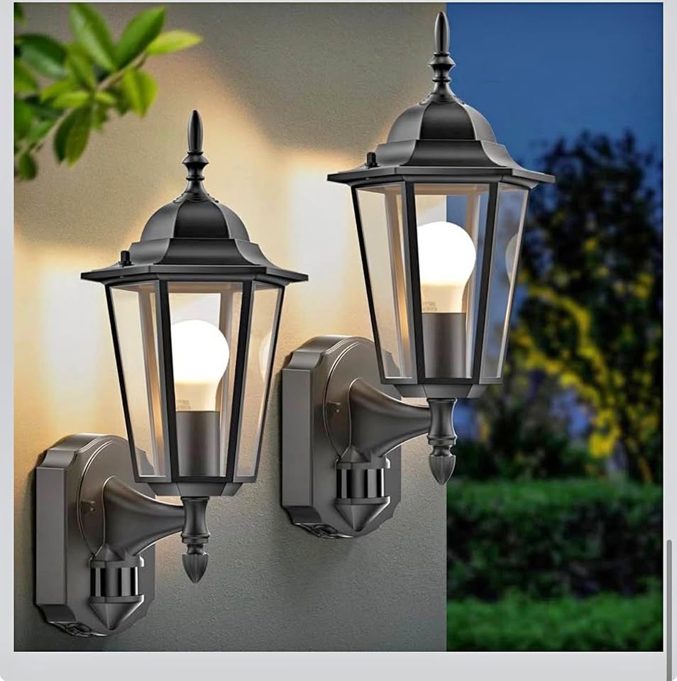 Brand new 2 pack Motion Sensor Outdoor Lights