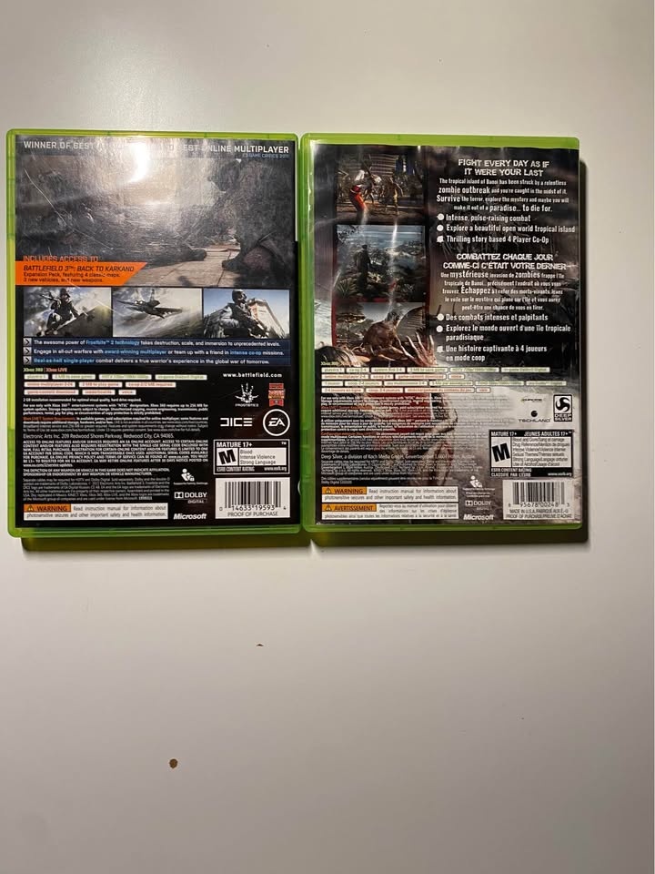 Dead Island + Battlefield 3 Limited Edition - XBOX 360 - photo 2