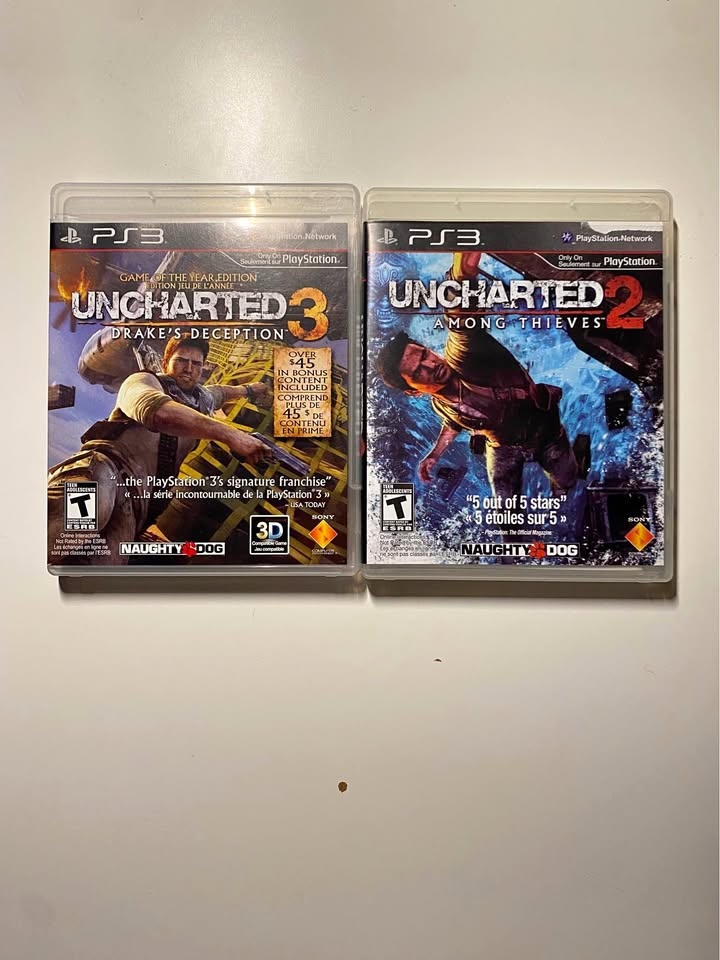 Uncharted 2/3 - PS3
