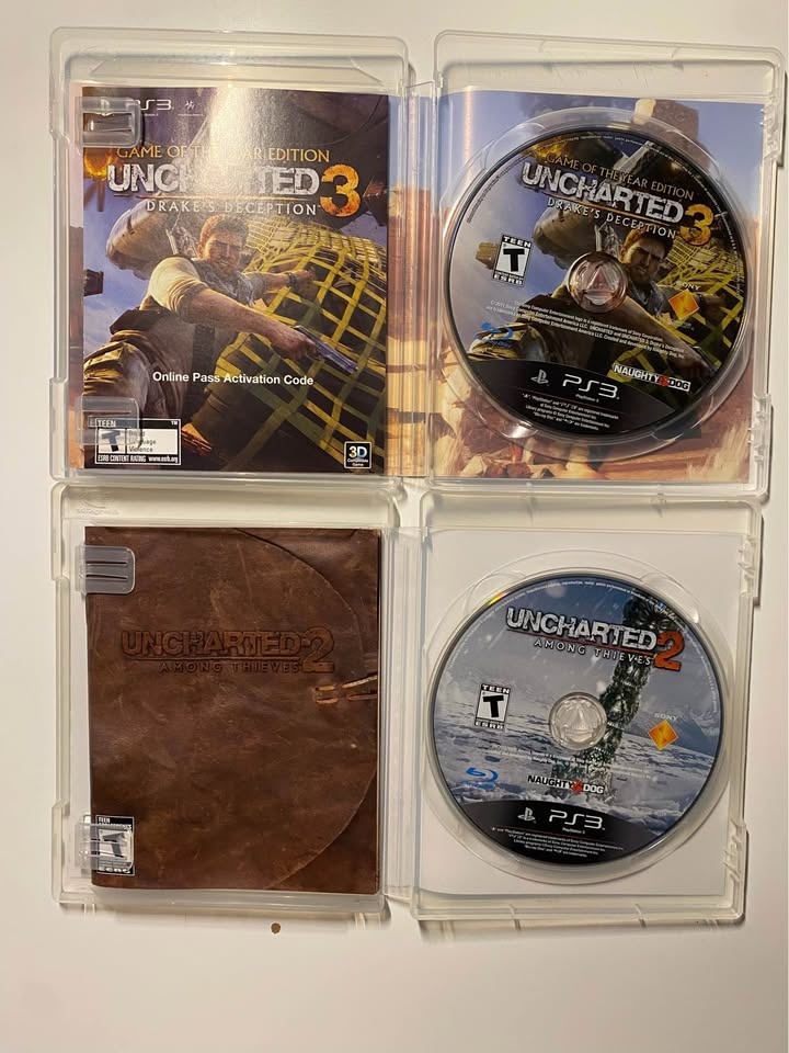 Uncharted 2/3 - PS3 - photo 3