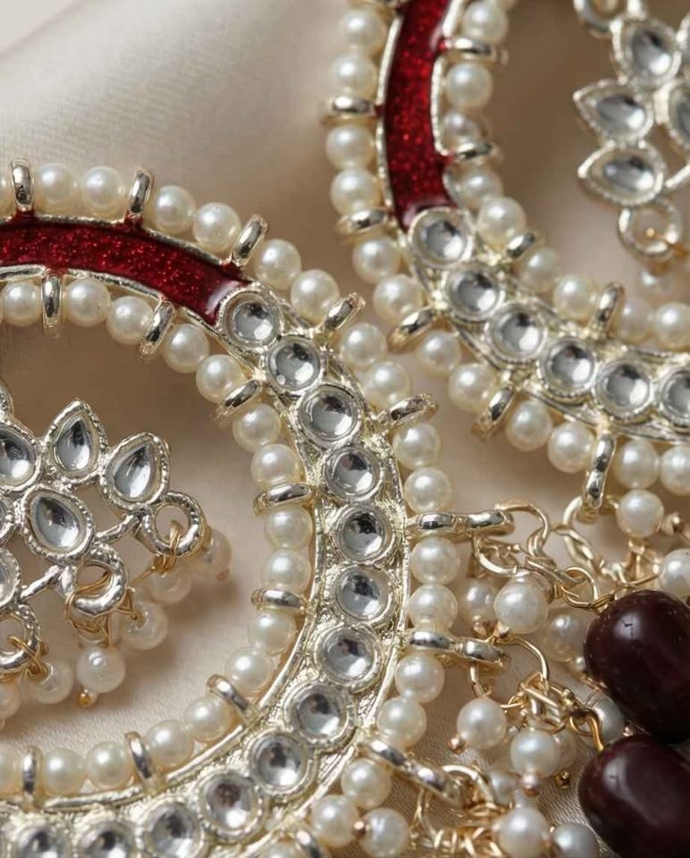 Stunning Earrings with Pearls - photo 3