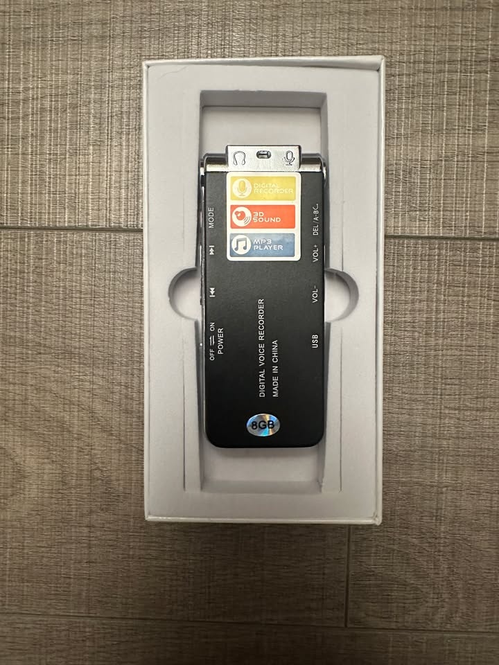 ACEE DEAL Digital Voice Recorder 8GB, MP3 Player🧡 - photo 2