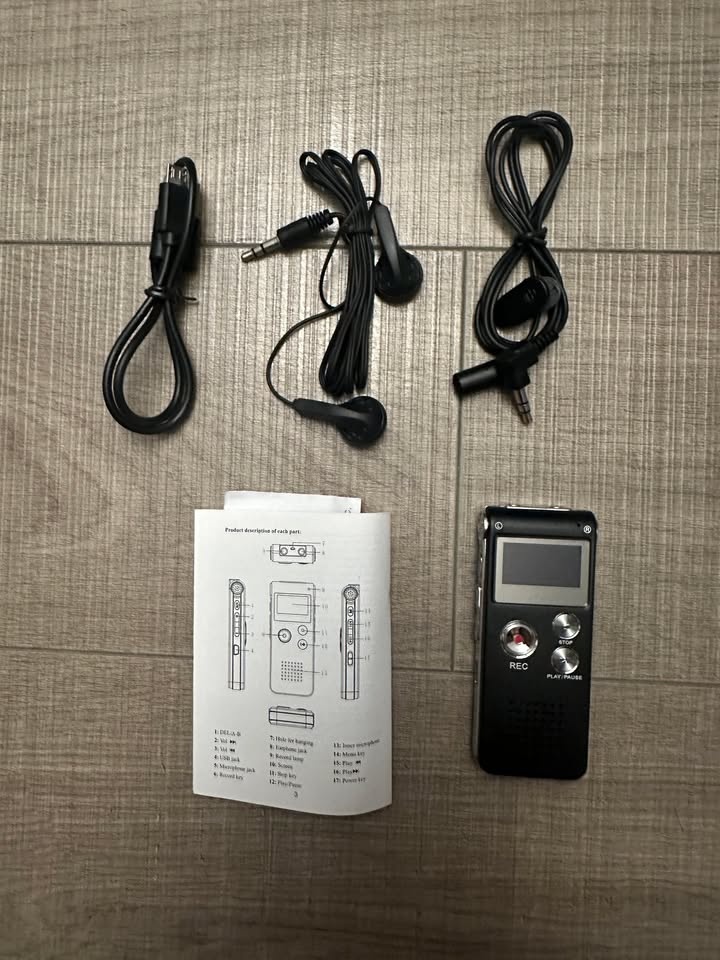 ACEE DEAL Digital Voice Recorder 8GB, MP3 Player🧡 - photo 3