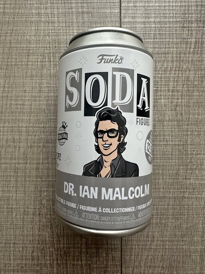 Funko Vinyl Soda Figure - Dr. Ian Malcom