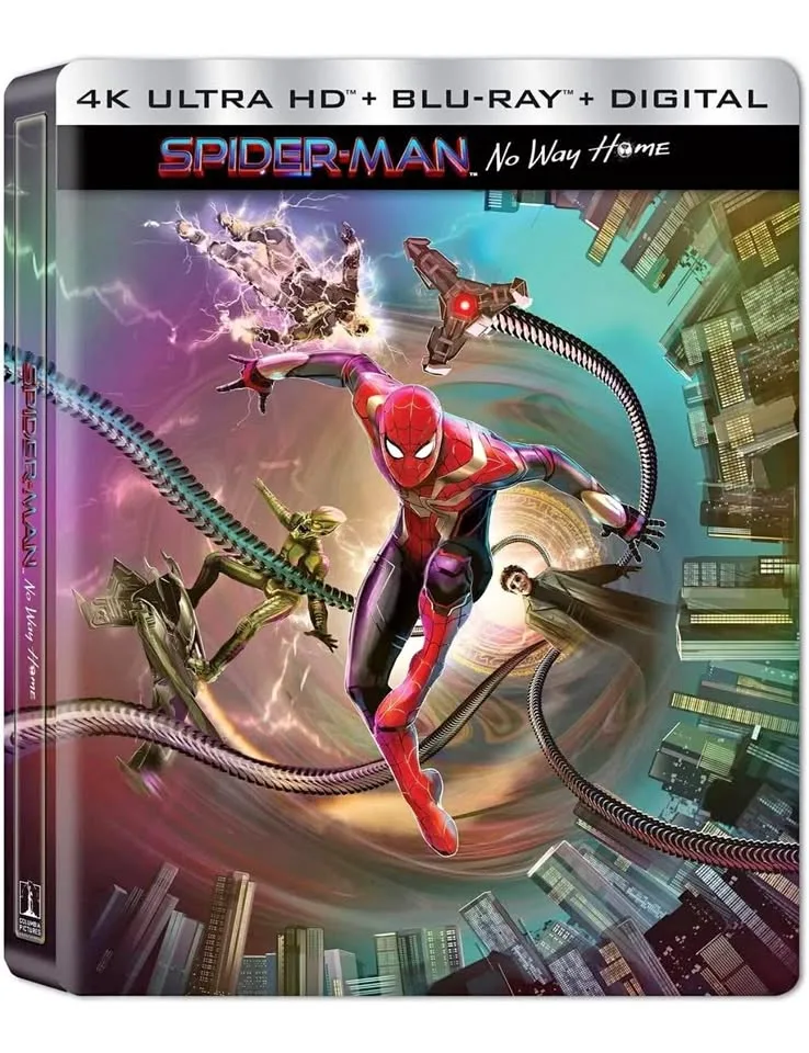 Spider-Man: No Way Home (SteelBook) (4K Ultra HD Blu-ray) thumbnail