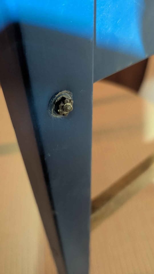 Antique School Desk or Side Table - photo 3