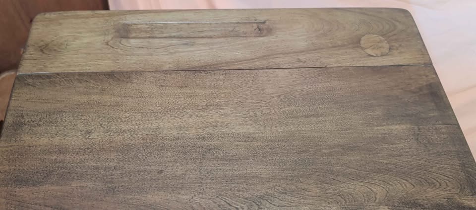 Antique School Desk or Side Table - photo 4