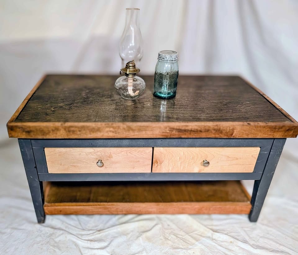 Multicolor Maple Coffee Table