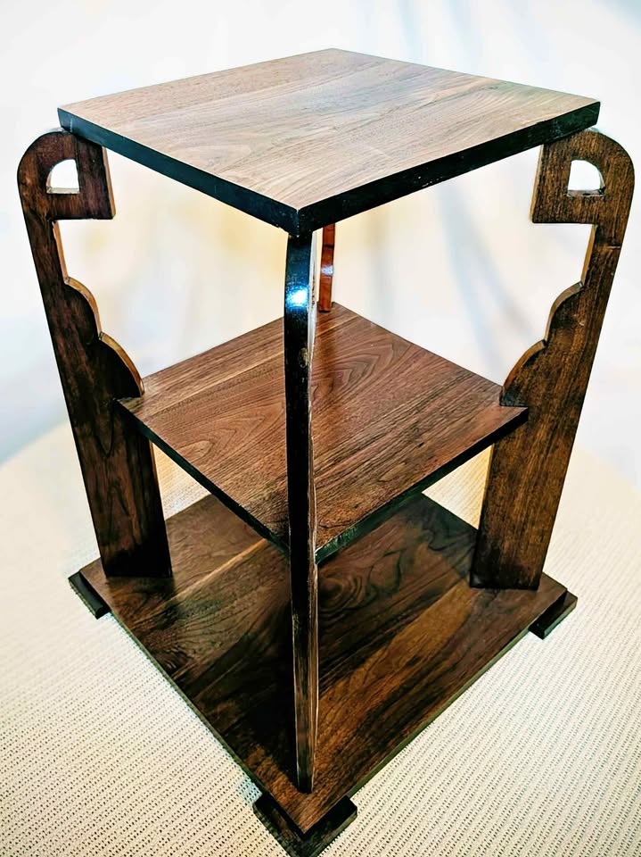 Solid Walnut Side Table