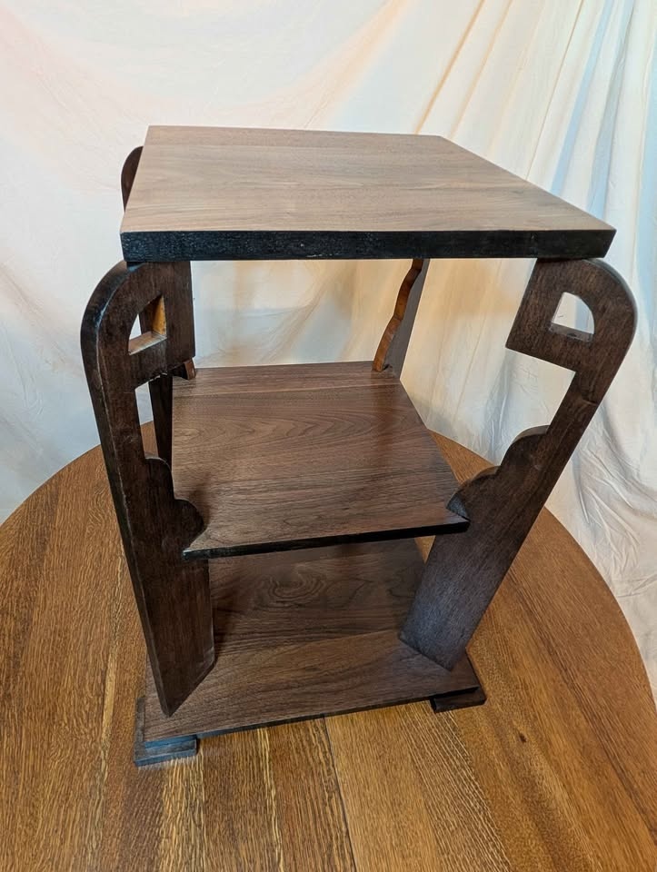 Solid Walnut Side Table - photo 3