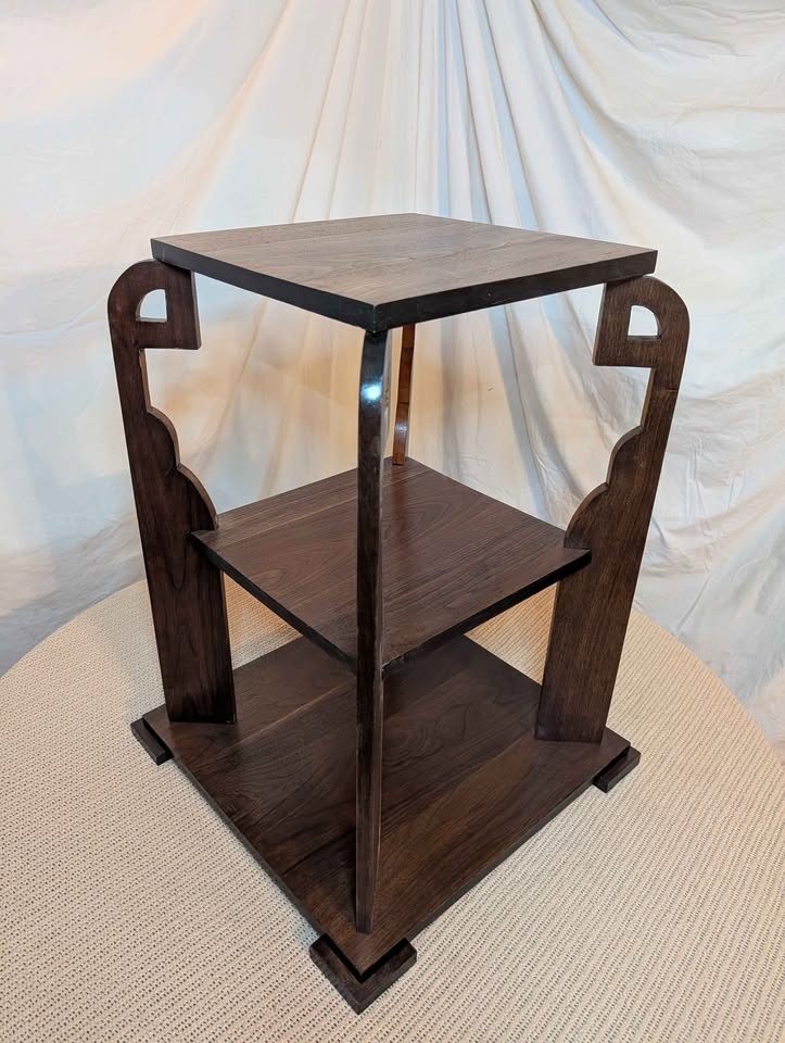 Solid Walnut Side Table - photo 4